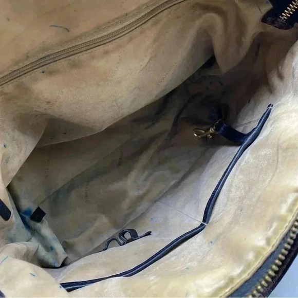 Brahmin Duxbury Leather Brown Croc Embossed Leather Dome Satchel Shoulder bag - Picture 6 of 8